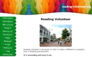 Reading Volunteer website